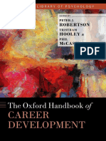 2021peter J. Robertson (Editor) - The Oxford Handbook of Career Development