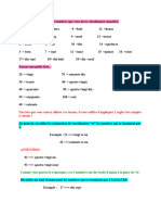 Chiffres - Số đếm