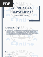 Accruals & Prepayments