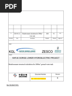 Design Report For Ev.876 Tank Reinforcement