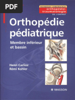 Orthopédie Pédiatrique - Membre Inf Et Bassin