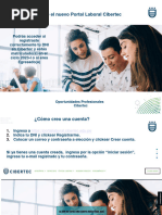 Tutorial - Portal Laboral Cibertec PDF