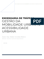 Gestão Da Gestão Da Mobilidade Urbana E Mobilidade Urbana E Acessibilidade Acessibilidade Urbana Urbana