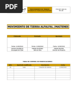 PTS Movimiento de Tierra Alfalfal - Maitenes