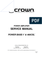 Crown Power-Base-1 460csl SM