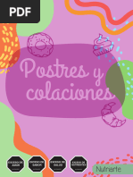 Postres y Colaciones