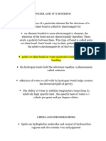 Biology - Unit 1 (Chemistry of Life)