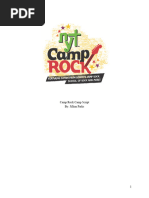 Camp Rock Camp Script