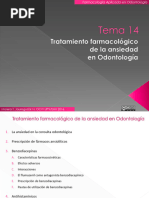 Tema 14.tratamiento Farmacológico de La Ansiedad en Odontología