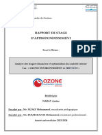 Rapport de Stage Groupe Ozone Nabat Amine