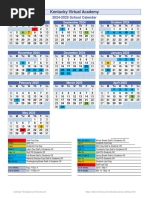 KYVA School Year 24-25 Calendar 