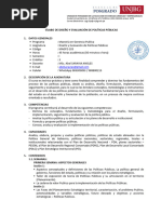 Silabo Visado de Diseño y Evaluacion de Politicas Publicas - Msc. Abel Saravia Angles 03.12.2022