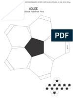 MOLDE - Balón de Fútbol Con Fotos 2024