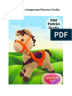 Liam Caballo Amigurumi Patrones Faciles Gratis PDF