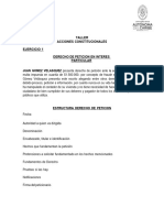 Material de Trabajo Derecho de Peticion