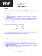 CM1111 - Mass Tutorial - 4 - Solutions - 2016