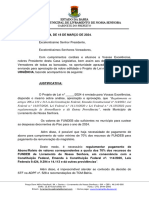 PROJETO DE LEI Nº 05.2024 ABONO-RATEIO