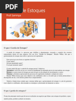 Gestão de Estoques - PCP - Aula