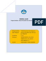 Modul Ajar Desain Pemodelan Dan Informasi Bangunan - Menggambar Denah 2D - Fase F