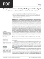 Hydrogen Fuel For Future Mobility: Challenges and Future Aspects