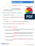 Notes Mean Median Mode and Range