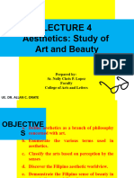 Lecture 4 - Aesthetics