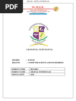 CSE Digital Systems Lab Anand Sir