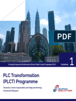 PLCT Programme Guidebook 1 - Purpose and Performance Driven