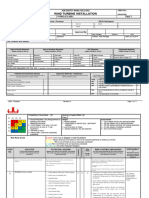 Risk Assessment of WTG Installation