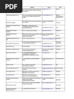 GSP Company List PDF