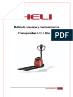 Manual Usuario Transpaletas Heli Li3