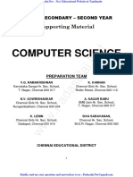 12th Computer Science EM Slow Learners Study Materials English Medium PDF Download