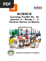 Grade 8 - Science - Q3 - Week 1-2 - SET 18 - Particle Nature of Matter