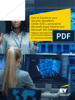 Ey How To Transform Your Soc Powered by Microsoft Eyg No 001828 21 GBL