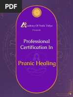 Professional Pranic Healing - Brochure - @AVV