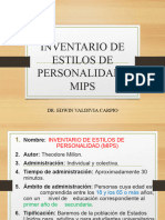 Estilos de Personalidad Mips