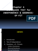 Chapter 4 Chi Square Distribution