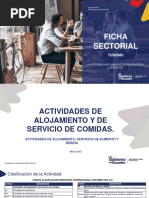 Ficha Sectorial Turismo