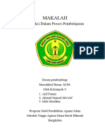 Interaksi Dalam Proses Pembelajaran