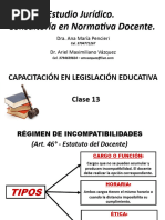 Clase 13 Incompatibilidades 23-05-24