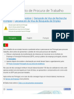 Declaração Visto de Procura de Trabalho - IEFP, I