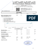 Biochimie: Djoudi Abdallah Sexe: M