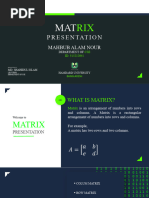 Presentation Matrix