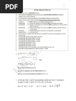 Jee Advanced 2024 Mock Test 1