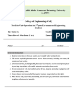 Test For Enva'Tal Eng Students' (2024)