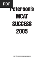 Peterson's MCAT Success