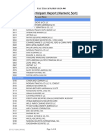 DTC Participant in Numerical Sequence 1