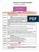 CIRCULAR MAYO 1°a 11°