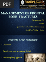 Management of Frontal Bone Fractures