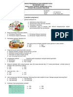 Soal PTS KLS 2 Tema 1 Bagian 2 - 2021